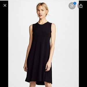 Kamali Kulture black sleeveless swing dress